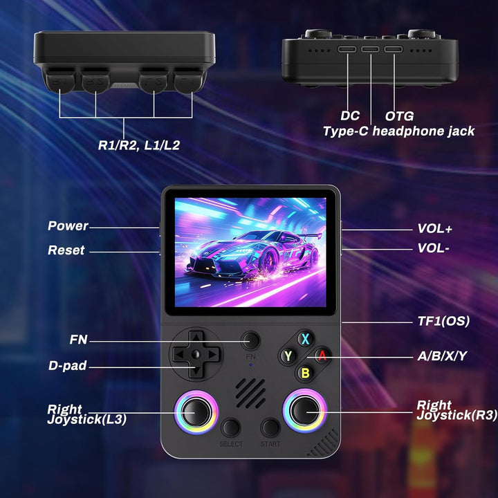 Consola de juegos portátil retro