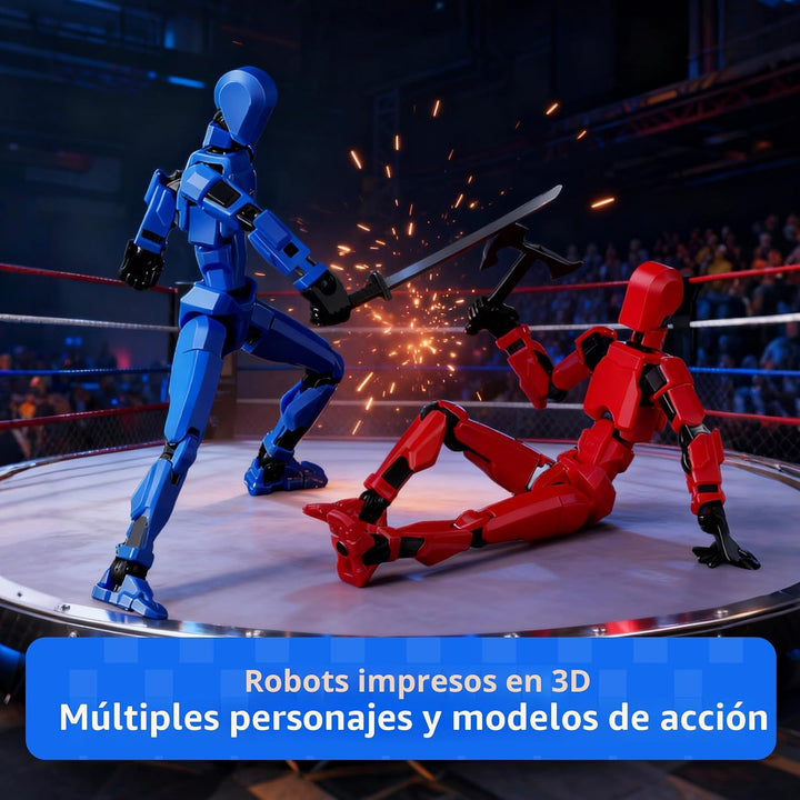 Juego de 8 figuras de acción Dummy13 (ensamblaje completado), figur...