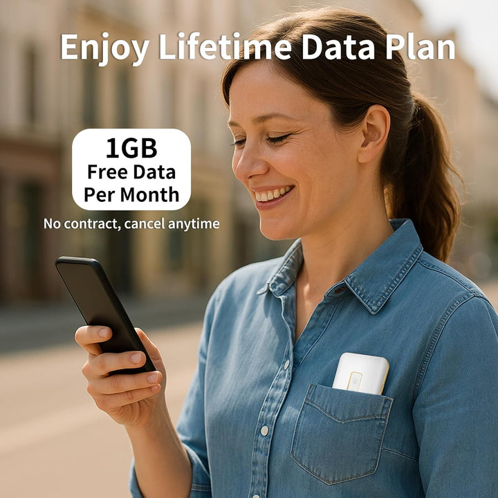 FIRSTNUM Hotspot móvil M5 punto de acceso WiFi portátil