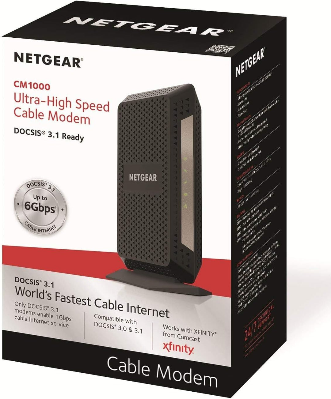 Netgear CM1000 Ultra-Alta Velocidad DOCSIS 31 Módem por