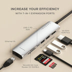 Satechi, ST-P7SS, hub USB