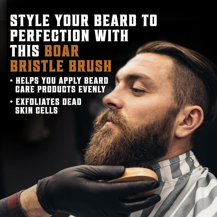 Viking Revolution Juego de Cepillo y Peine para Barba con Lavado y...