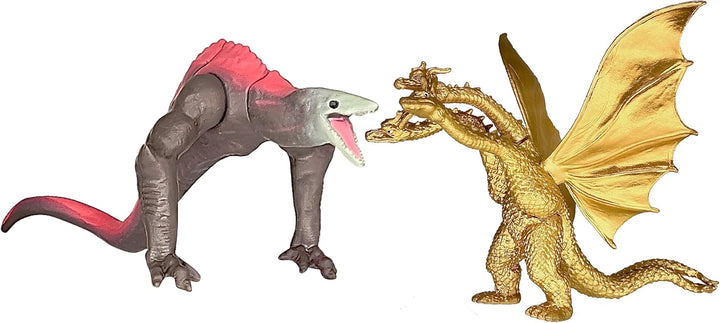 TwCare Juego de 10 figuras de acción articuladas movibles de dinosa...