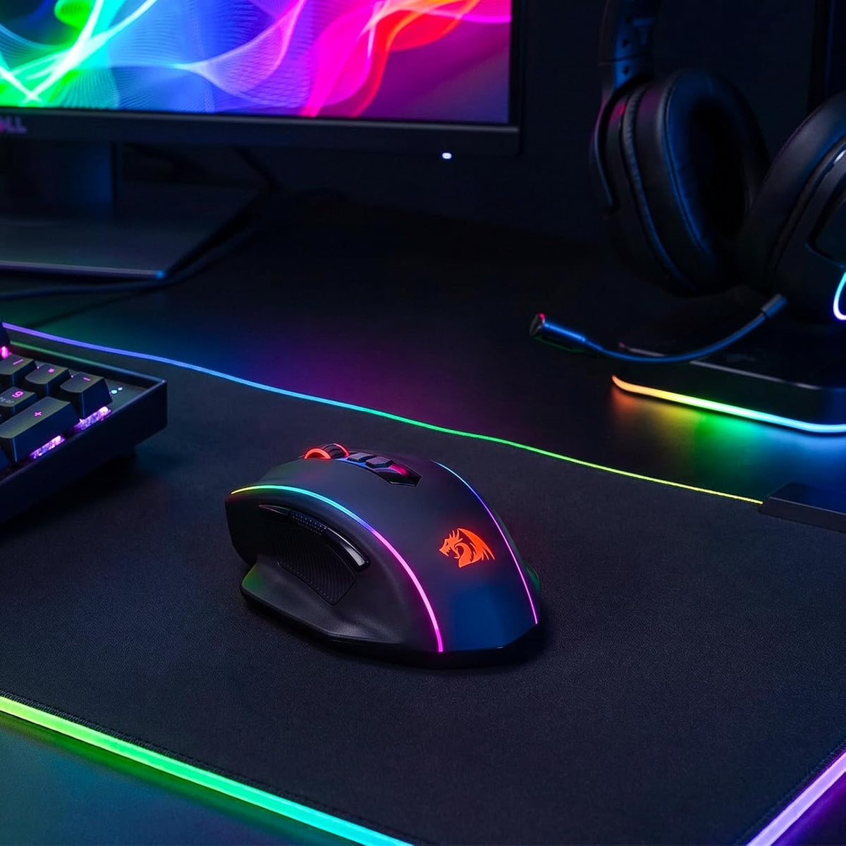 Redragon M686 Ratón Inalámbrico para Juegos, 16000 DPI Ratón para J...