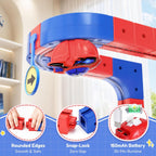 157Pcs Juego de Trenes Eléctricos, Juguetes de Riel STEM para Niños de 3, 4, 5, 6, 7 y 8 años