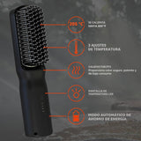 Wild Willies Alisador de barba para hombres \u2013 3 ajustes de tem...