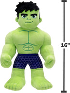 Marvel Spidey and His Amazing Friends My Friend Hulk Peluche con Características, 16 pulgadas - Hulk