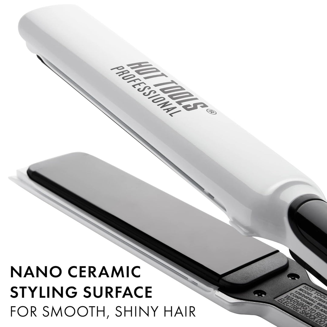 Hot Tools Pro Artist Nano Plancha Alisadora de Cabello de Cerámica...