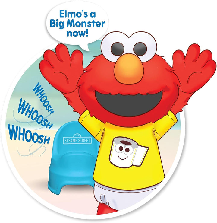 SESAME STREET Potty Time Elmo - Peluche sostenible de 12 pulgadas,...
