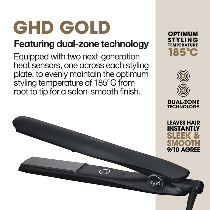 ghd Gold \u2015 1" Flat Iron Hair Straightener | Professional C...