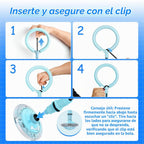 Flooyes Skip Ball para Niños, Juguete de Saltar con Tobillo y Contador, Temporizador