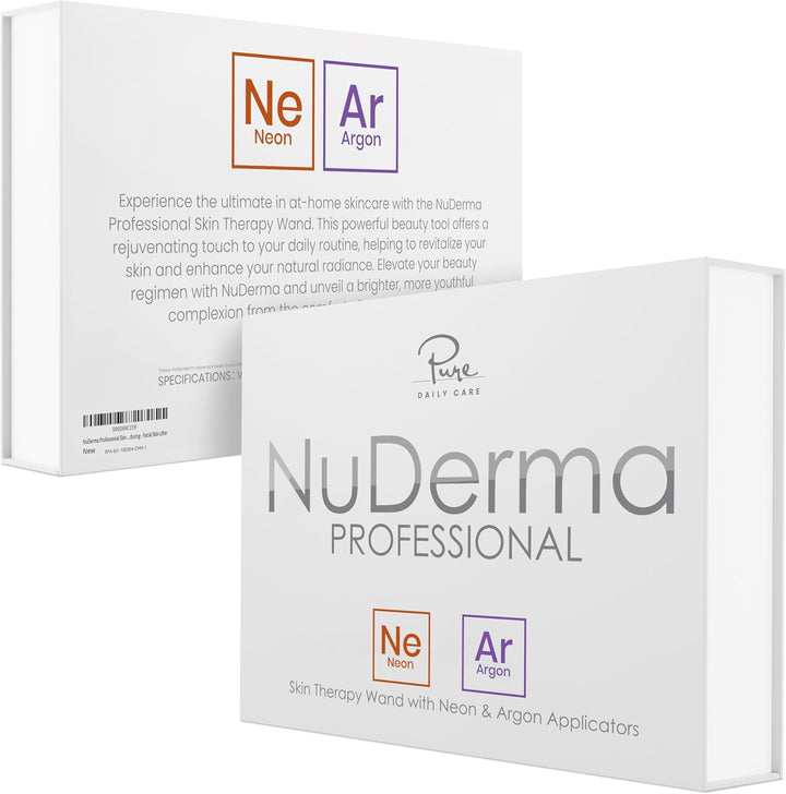 NuDerma - Varita de terapia profesional para la piel - Máquina port...
