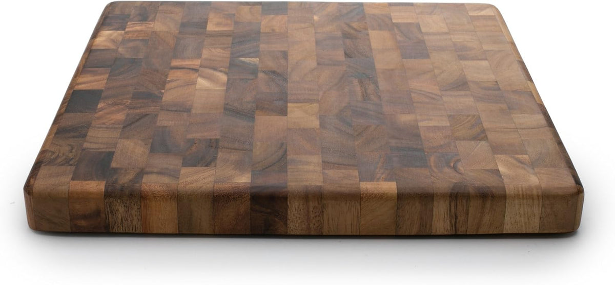 Ironwood Charleston - Tabla de cortar y preparar madera de acacia de grano