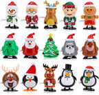 30 piezas de juguetes de cuerda para niños, rellenos de calcetines de Navidad, juguetes de relojería, juguetes de primavera, recuerdos de fiesta, bolsas de golosinas para Pascua Navidad Año Nuevo