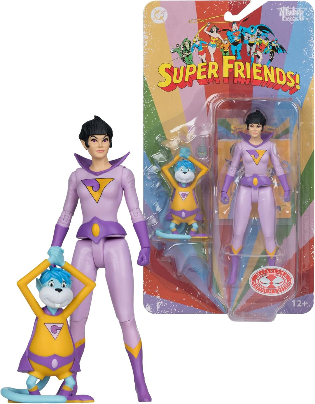 McFarlane Toys - Figura de acción de Jayna y Gleek de DC