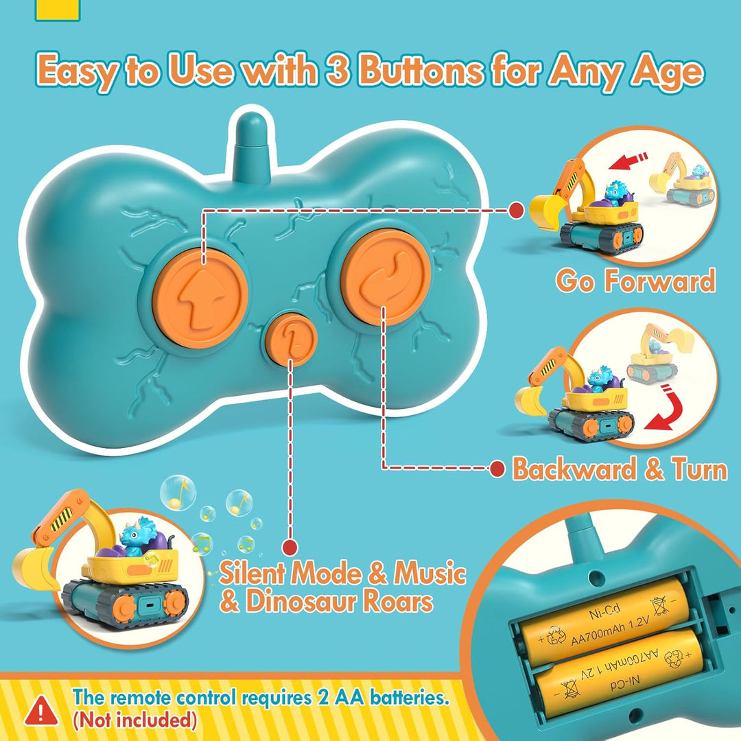 Lehoo Castle Auto a control remoto para niños pequeños, juguetes de...