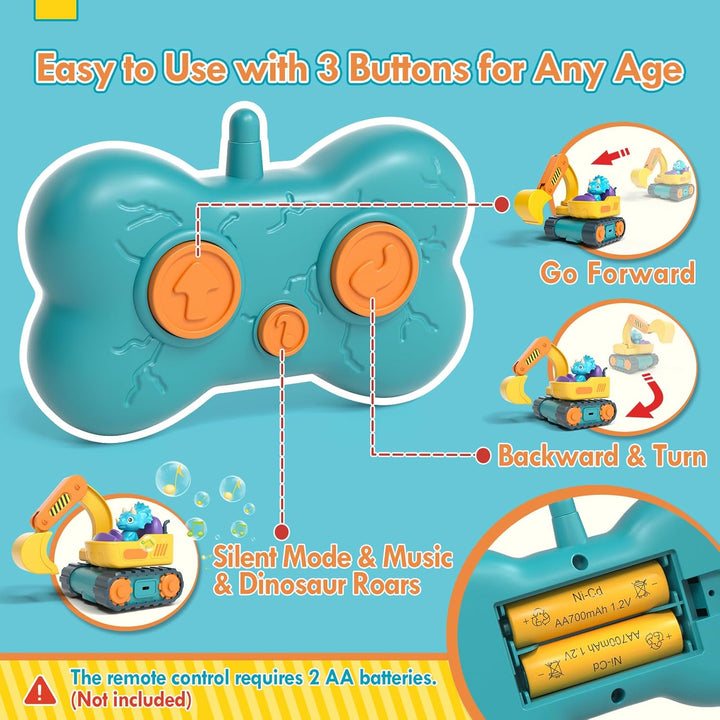 Lehoo Castle Auto a control remoto para niños pequeños, juguetes de...