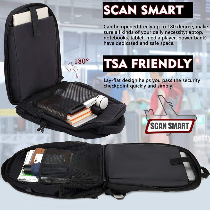 Mochilas para laptop de negocios para mujeres, niñas, hombres, moch...