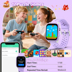 meoonley Reloj para niños con 140 modos deportivos, rastreador de fitness para niños de 1.5 pulgadas, reloj inteligente para niñas, no requiere aplicación/teléfono, monitor de sueño, frecuencia cardíaca, juegos de rompecabezas, impermeabilidad IP68