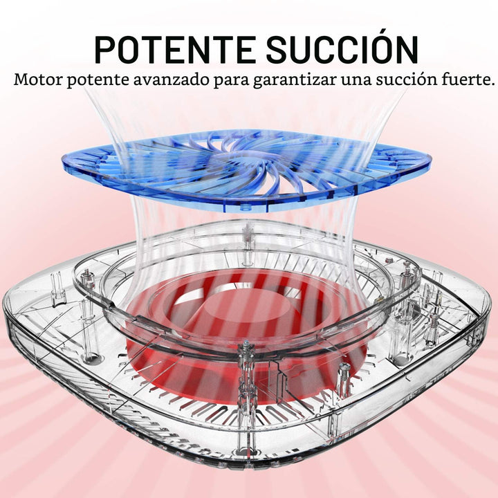 MelodySusie Colector de polvo de uñas profesional clásico con poten...