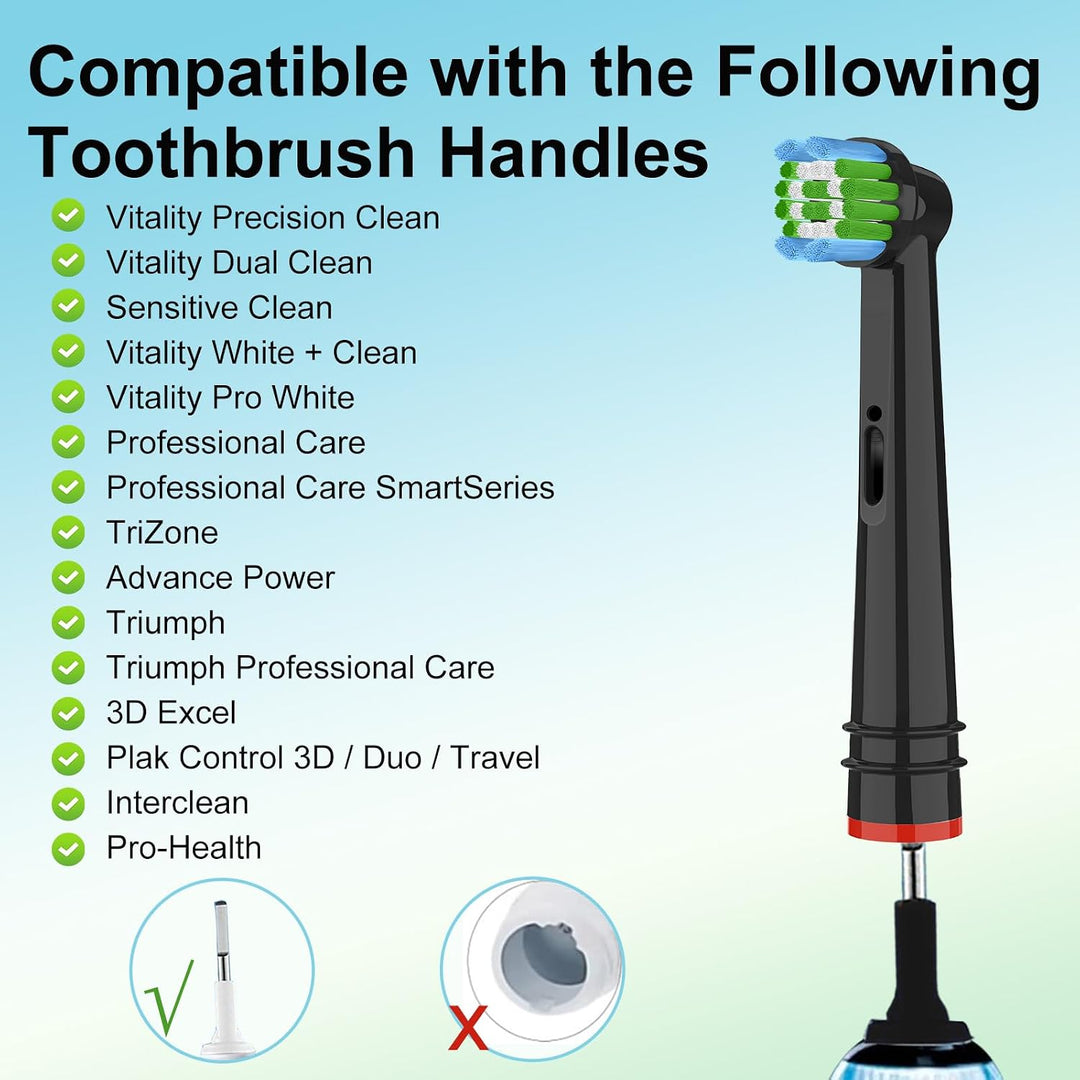 Jxflorachi Cabezales de repuesto compatibles con Oral B Braun, cabe...