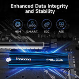 Fanxiang 500GB NVMe SSD PCIe Gen 4 SSD para juegos para PS5, hasta...