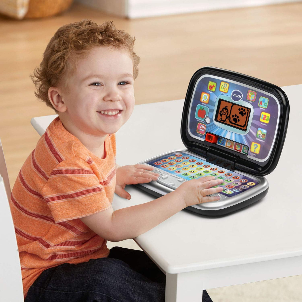 VTech Play Smart - Portátil preescolar, color negro