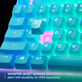 Teclado para juegos SteelSeries Apex 3 TKL Aqua RGB \u2014 Factor d...