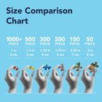 Bits and Pieces Juego de 4 rompecabezas de 1000 piezas - Juego de belleza