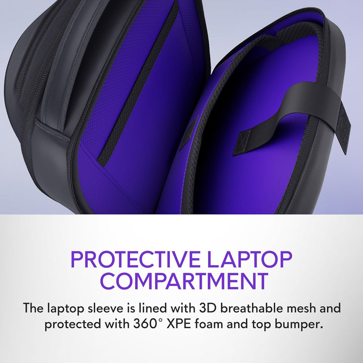 Mochila Alienware 18 - AW7825P - Capacidad de 28L, malla transpirab...
