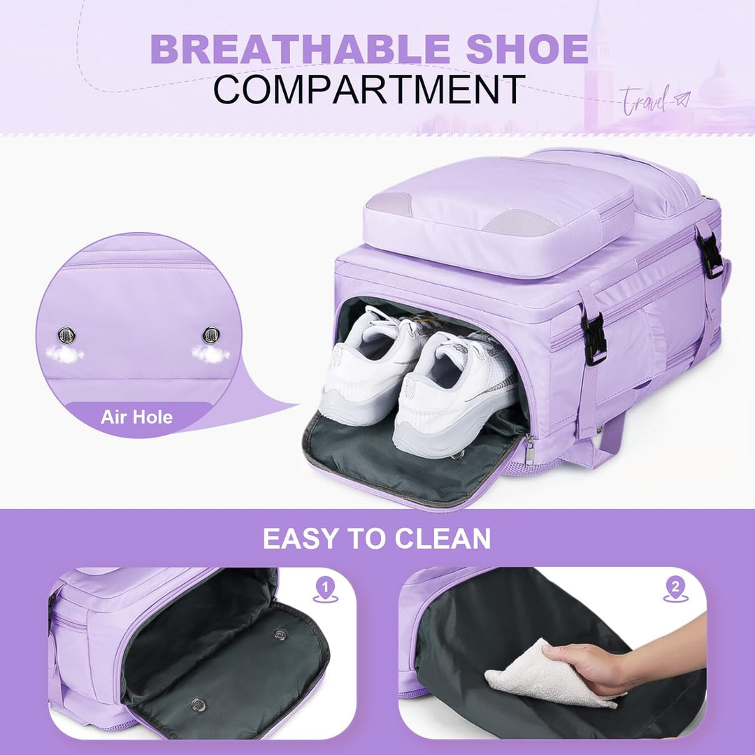 Maelstrom Mochila de viaje para mujeres y hombres, mochila para lap...