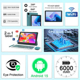 CUPEISI Tablet Android 15 de 10 pulgadas, 20 GB de RAM+128 GB de RO...