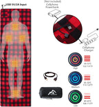 Manta/Almohadilla para dormir calefactada 5V/2A USB (Batería NO incluida).