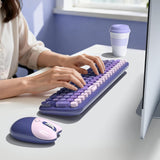 Combo de teclados inalámbricos y ratón, juego de teclado inalámbric...