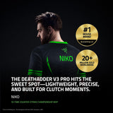 Razer DeathAdder V3 Pro ratón inalámbrico para juegos + dongle inal...