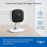 Tapo Cámara de seguridad interior 1080P para monitor de bebé, cámar...
