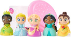 Disney Store Juego oficial de juguetes de baño de princesas de Disney, incluye 5 juguetes detallados con un cubo de almacenamiento colante, diversión para el baño y juego acuático para niños
