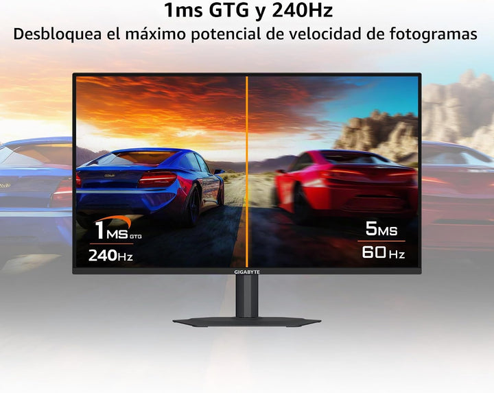 GIGABYTE - G25F2A - Monitor de juegos IPS SuperSpeed de 24.5" - F...