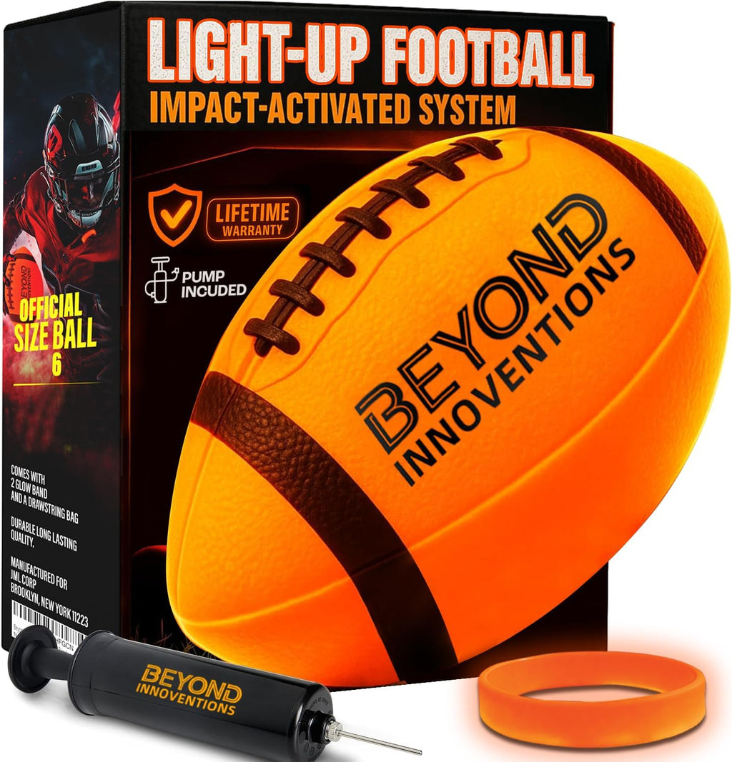 Fútbol iluminado tamaño 6 – Fútbol LED que brilla en la oscuridad para