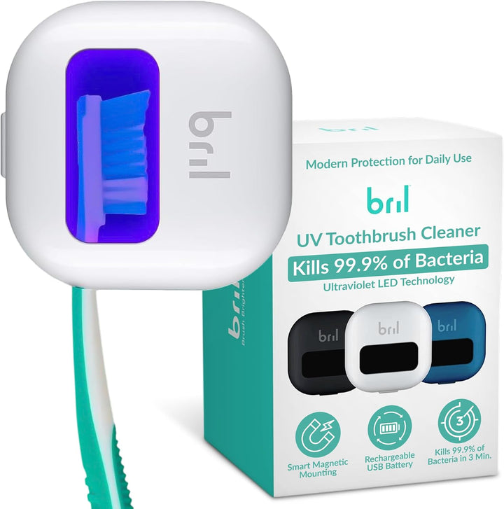 Bril Desinfectante para cepillos de dientes UV-C, limpiador portáti...