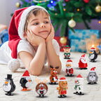 30 piezas de juguetes de cuerda para niños, rellenos de calcetines de Navidad, juguetes de relojería, juguetes de primavera, recuerdos de fiesta, bolsas de golosinas para Pascua Navidad Año Nuevo