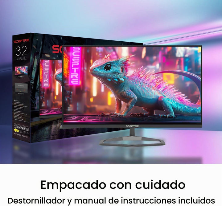 Sceptre Nuevo monitor para juegos 2K QHD 2560 x 1440 Prime de 32 pu...