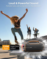 VUOPAX Altavoces Bluetooth portátiles inalámbricos de mejora, sonid...