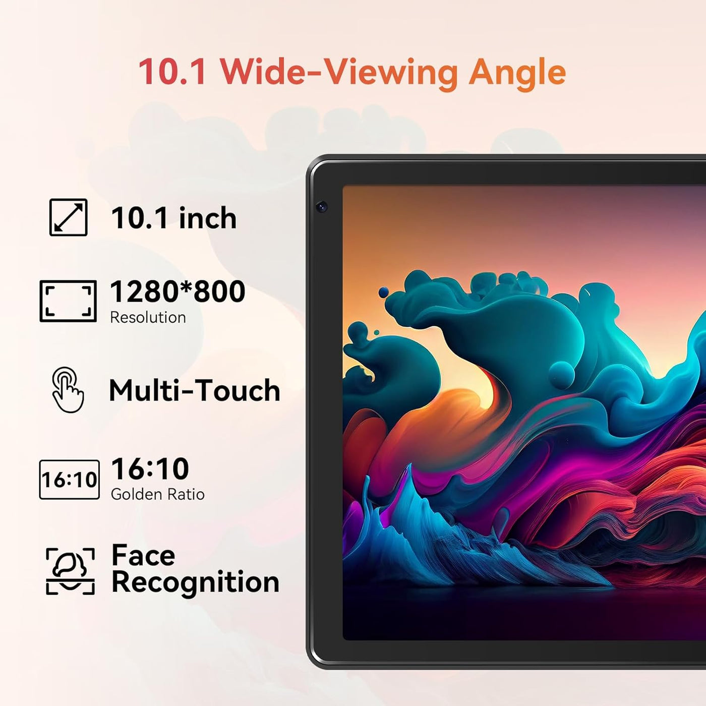 URAO Tableta, Tablet de 10.1" Android con procesador Octa-core...
