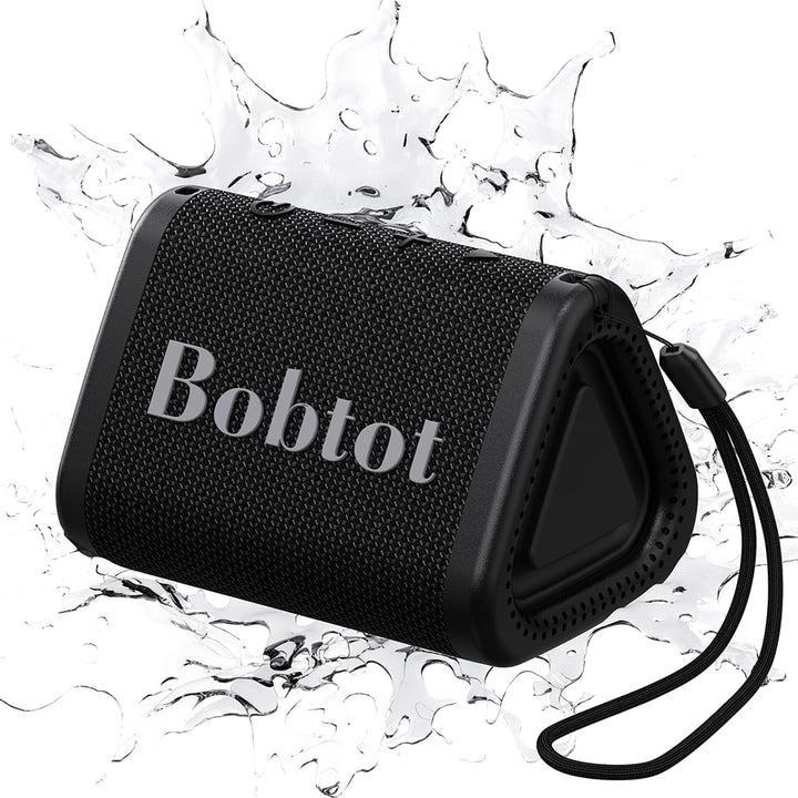 Bobtot Altavoz Bluetooth Portátil Inalámbrico, Altavoz de Ducha Peq...