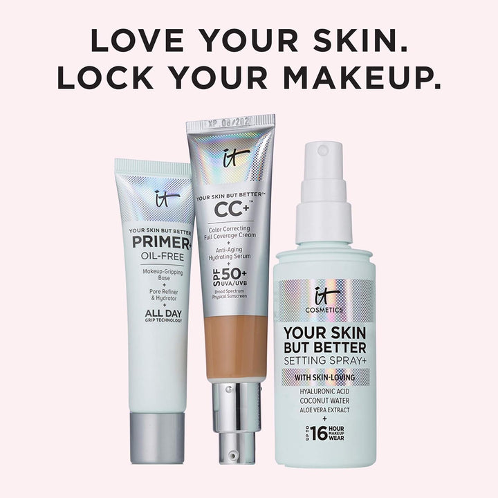 IT Cosmetics Your Skin But Better Makeup Setting Spray - Protege el...