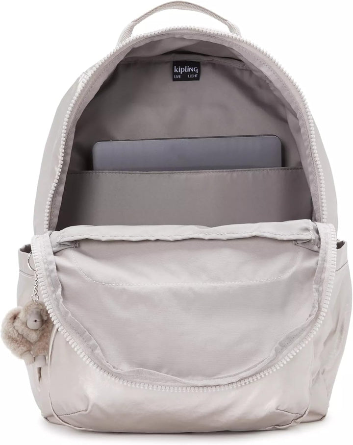 Kipling Seoul - Mochila para laptop de 15 pulgadas para mujer, dura...