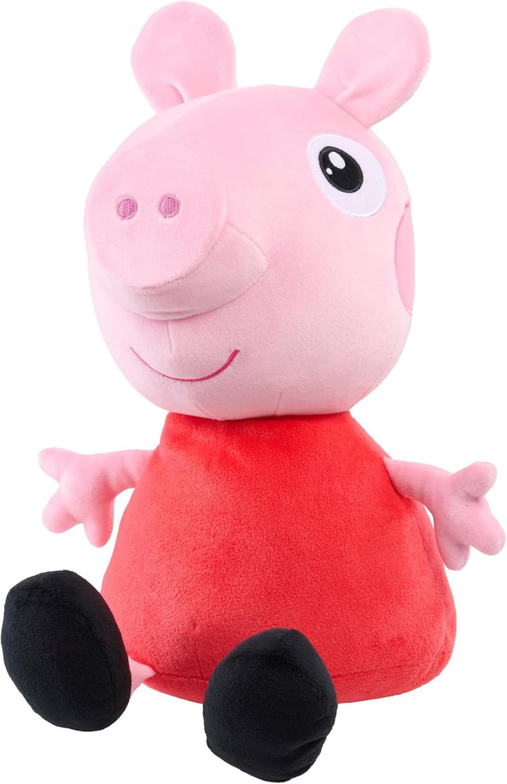 Peppa Pig - Peluche grande con peso de 2 libras, animal de peluche...