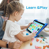 PRITOM Tabletas para niños de 10 pulgadas Android 13, tableta con c...