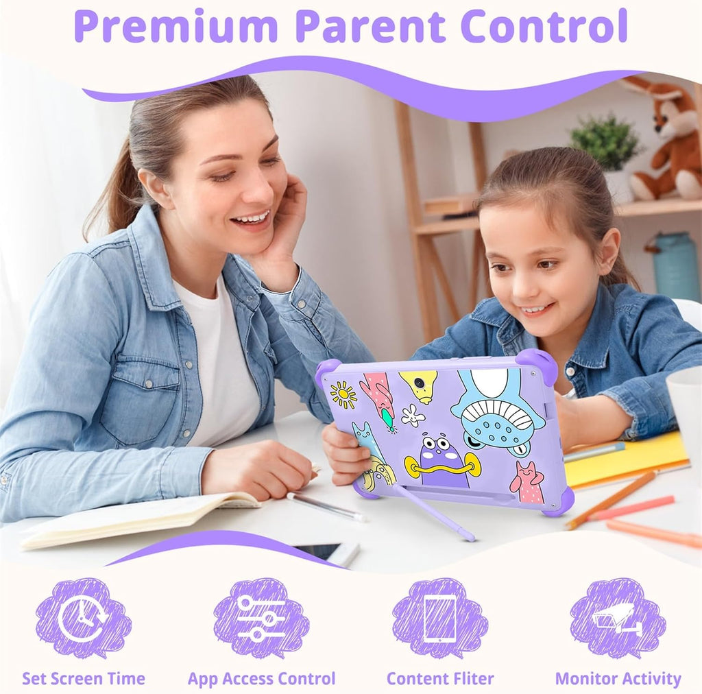 okulaku Tableta para Niños de 7 pulgadas, Tabletas para Niños